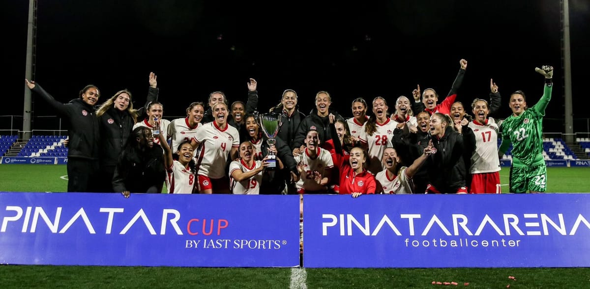 Canada hammers Chinese Taipei to win Pinatar Cup