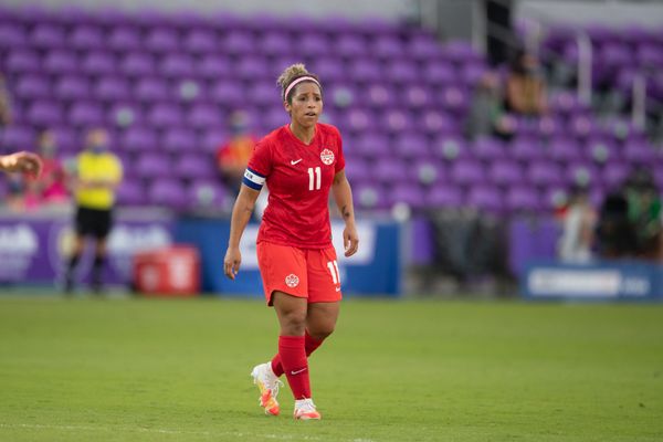 Canadian midfielder Desiree Scott.