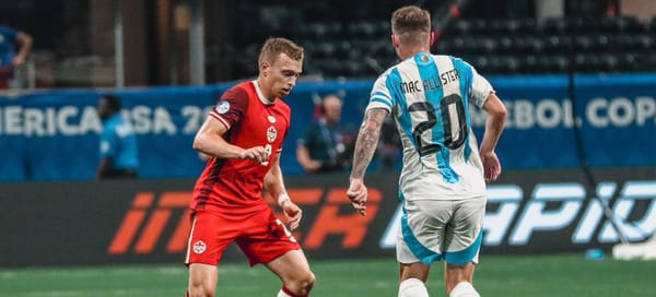 Canada blanked by Argentina in its Copa América debut